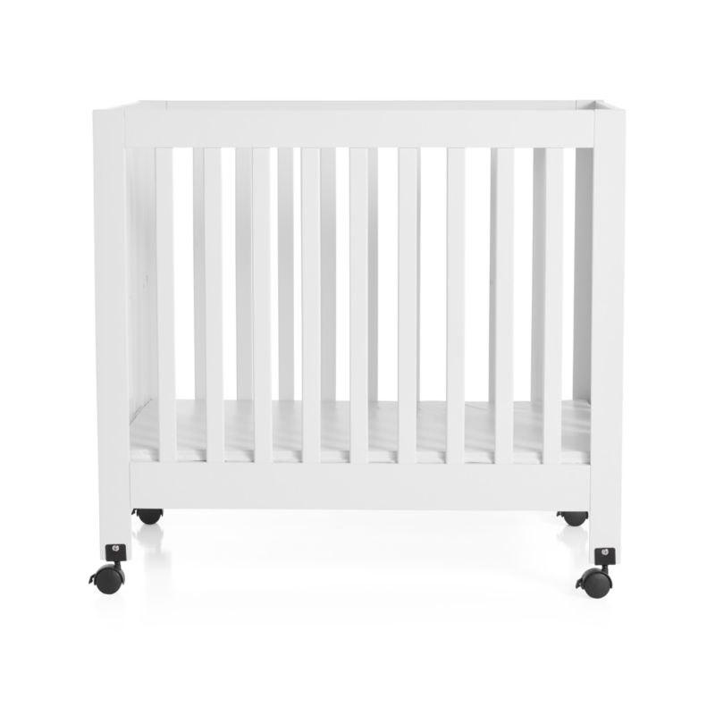 Babyletto Origami White Mini Baby Crib - image 6 of 16