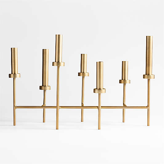 Orion Brass Finish Candelabra