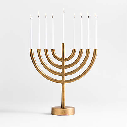 Orion Brass Finish Menorah