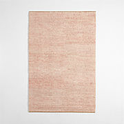 Orlian Wool Elegant Pink Kids Area Rug 8'x10'