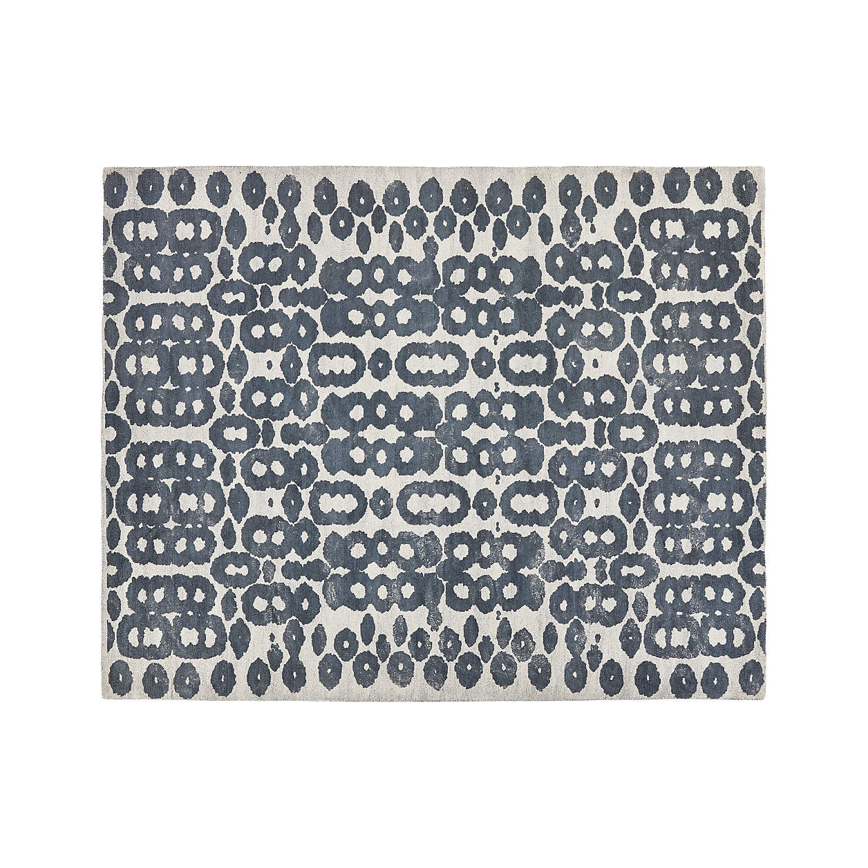 Orlo Blue Artisan Rug 8'x10' + Reviews Crate & Barrel