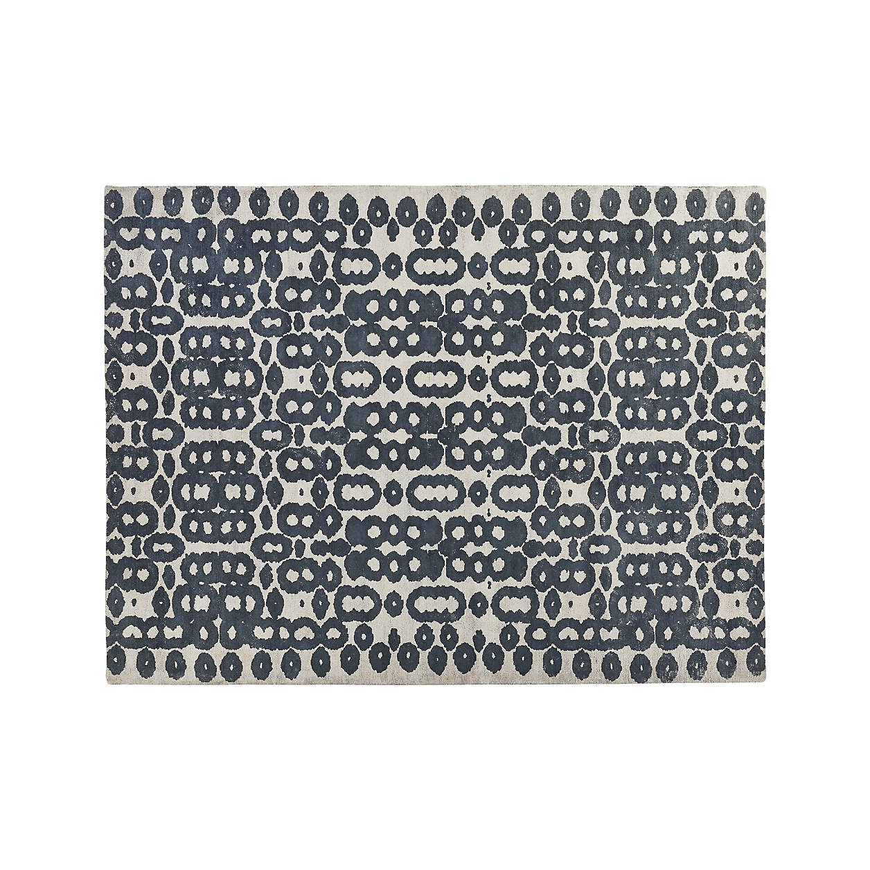 Orlo Blue Artisan Rug 9'x12' + Reviews Crate & Barrel