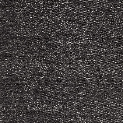 Orly Wool Blend Textured Black Area Rug 6'x9'