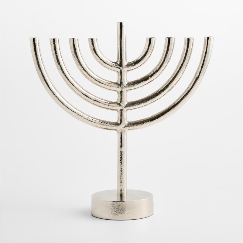 Orion Silver Hanukkah Menorah - image 1 of 3