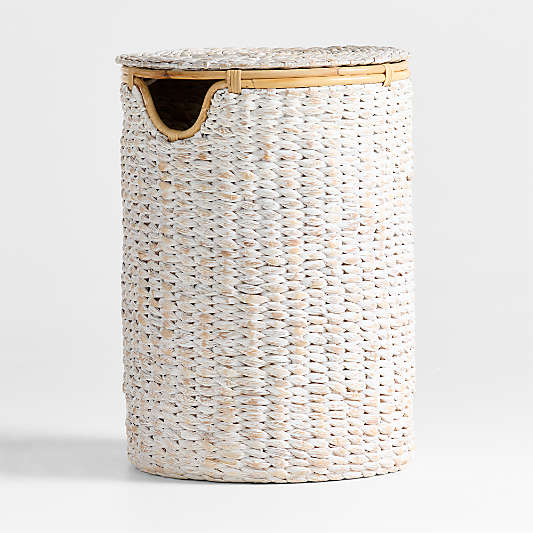 Osana Woven Wicker Kids Hamper with Lid