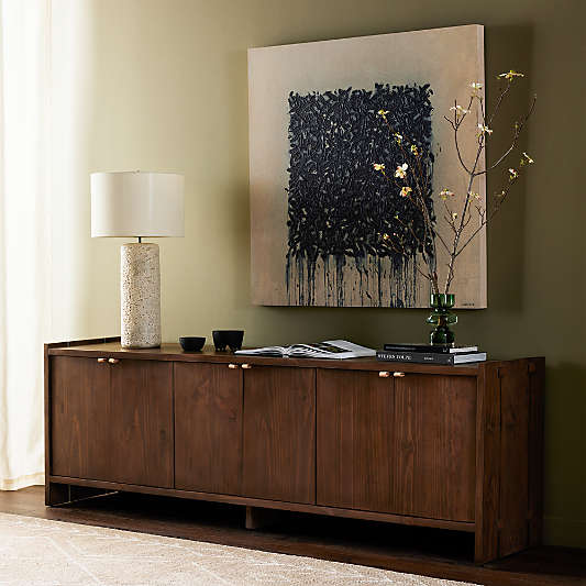 Oscar 78" Wood Storage Media Console