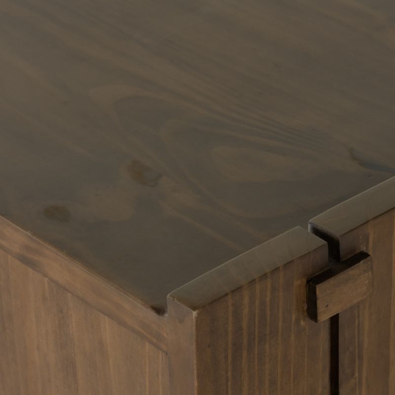 Oscar Wood Storage Media Console - image 8 of 11