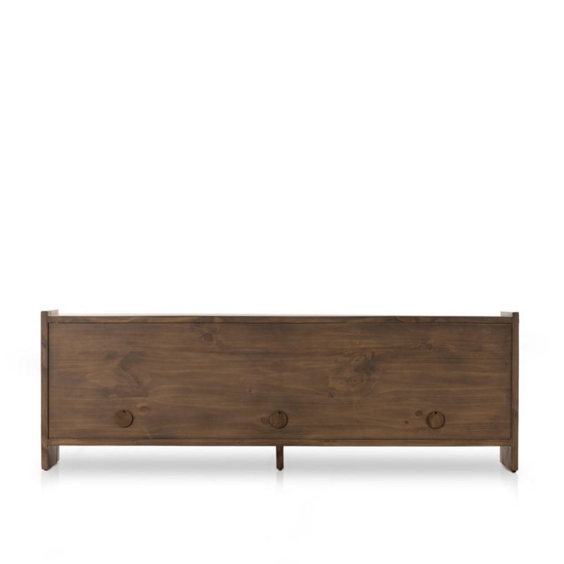 Oscar Wood Storage Media Console - image 5 of 11