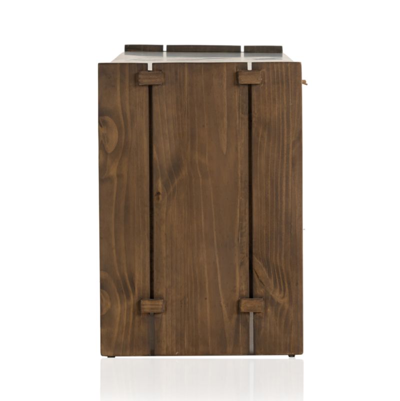 Oscar Wood Storage Media Console - image 7 of 11