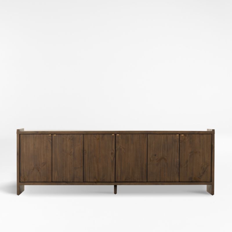 Oscar Wood Storage Media Console