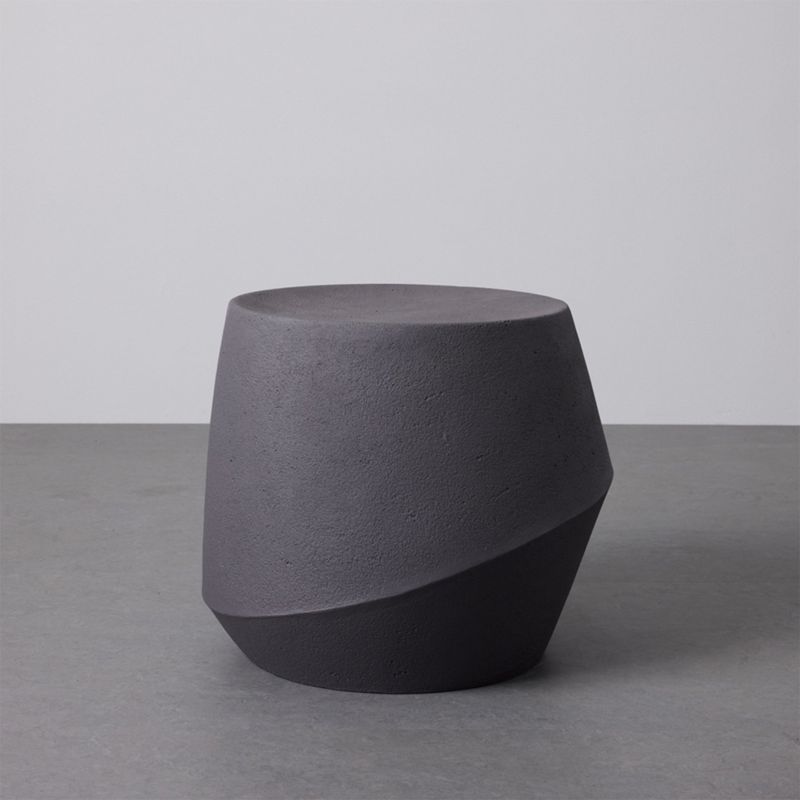 Oscar Graphite Grey Outdoor Side Table - image 3 of 4