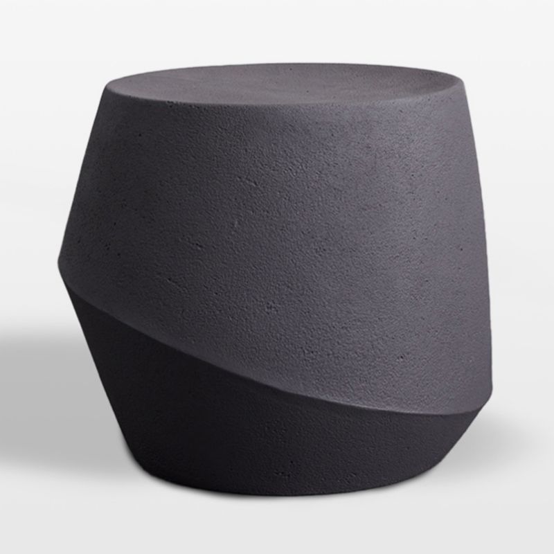 Oscar Graphite Grey Outdoor Side Table - image 0 of 4