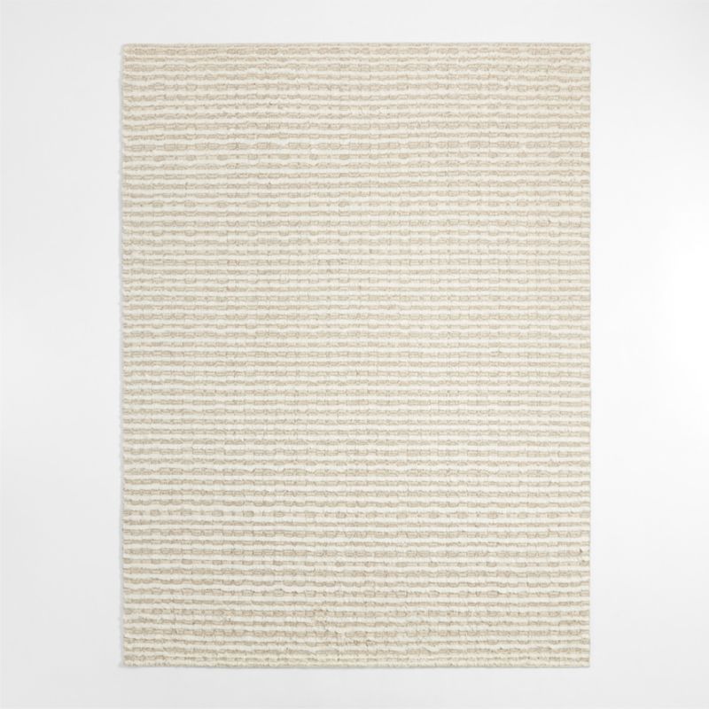 Oslo Wool Beige Rug Swatch 12"x18" - image 1 of 8