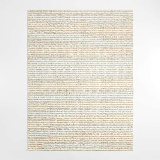 Oslo Wool Beige Area Rug 6'x9'