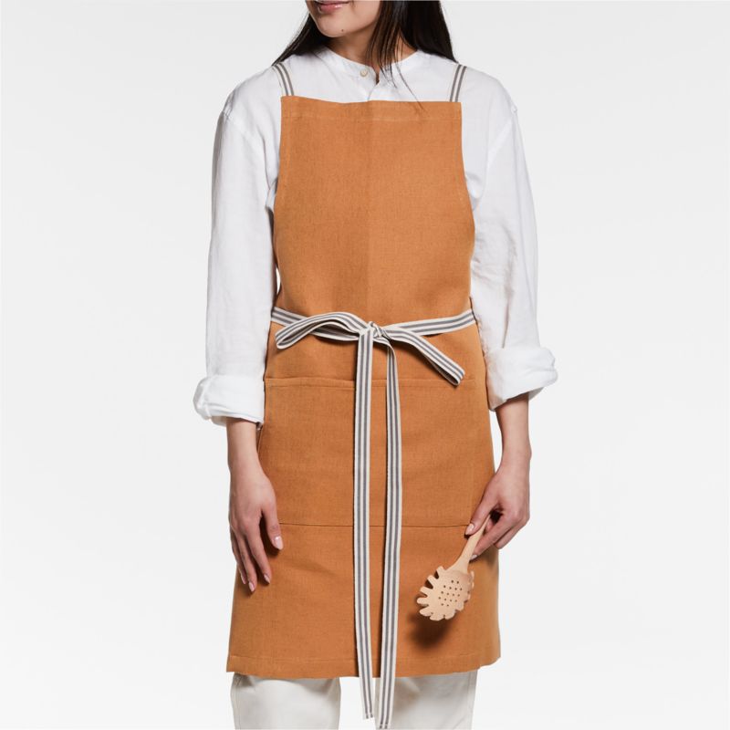 Oslo Cross-Back Apron with Pocket