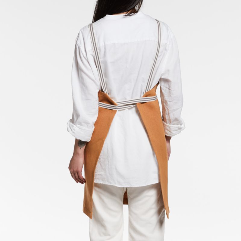 Oslo Cross-Back Apron with Pocket