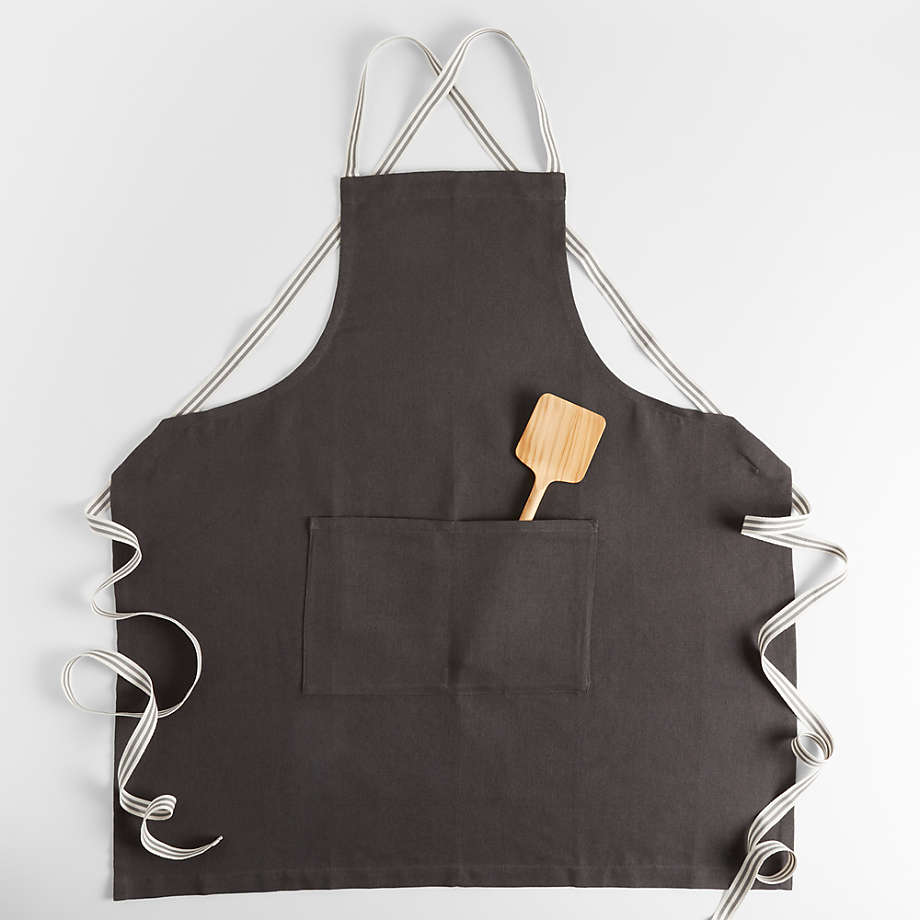 Oslo Cross-Back Green Apron with Pocket + Reviews