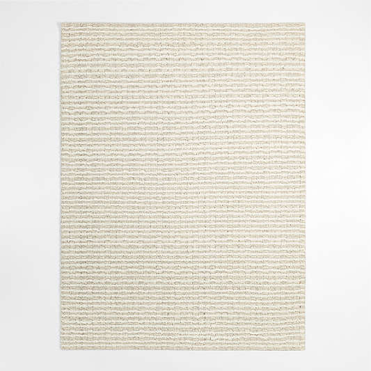 Oslo Wool Grey and Ivory Area Rug 9'x12'