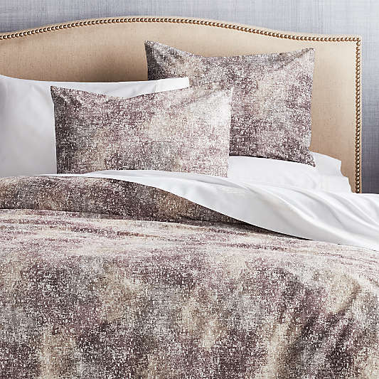 Ostin Plum King Duvet Cover