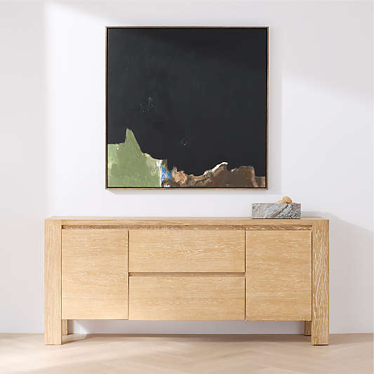 "Out With The Old" by Joe Turner 41.5" x 41.5" Framed Wall Art Print