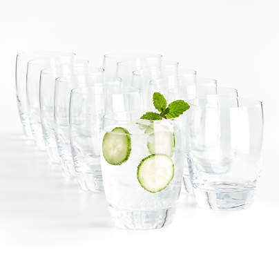 Otis Double Old-Fashioned Glasses, Set of 12