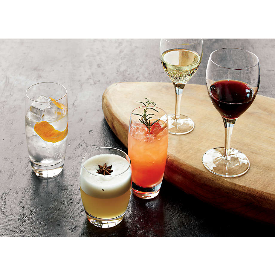 Bitty Bite Short Glasses, Set of 8 + Reviews | Crate & Barrel