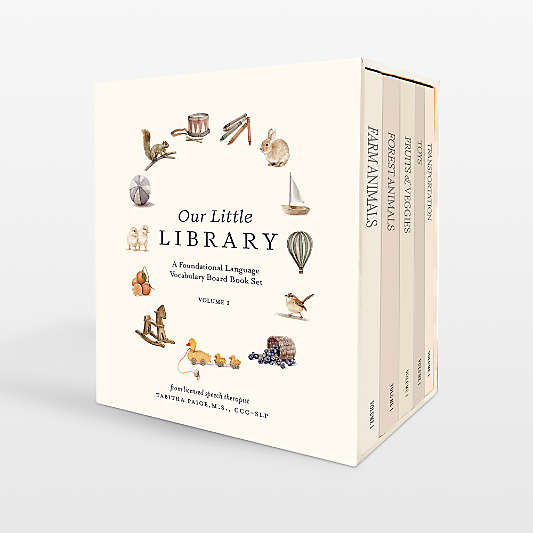 Our Little Library Baby Board Book Box Set by Tabitha Paige