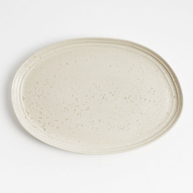View Ourlet Oval Platter by Athena Calderone details
