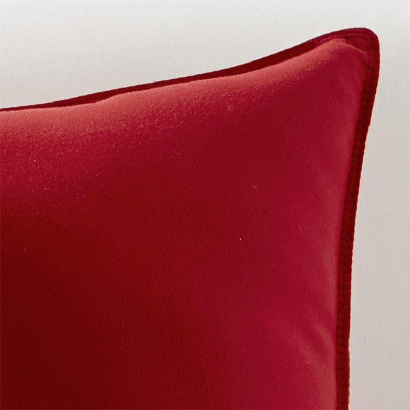 Sunbrella ® Jockey Red 20"x20" Outdoor Pillow - image 2 of 4