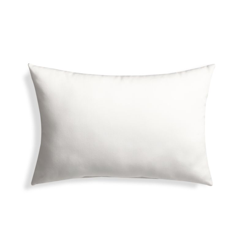 Sunbrella ® 20"x13" White Sand Outdoor Lumbar Pillow - image 4 of 7