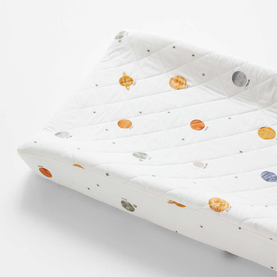 Outer Space Organic Cotton Changing Pad Cover