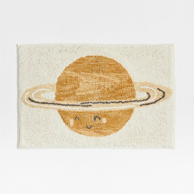 Outer Space Cotton Kids Bath Mat - image 0 of 6