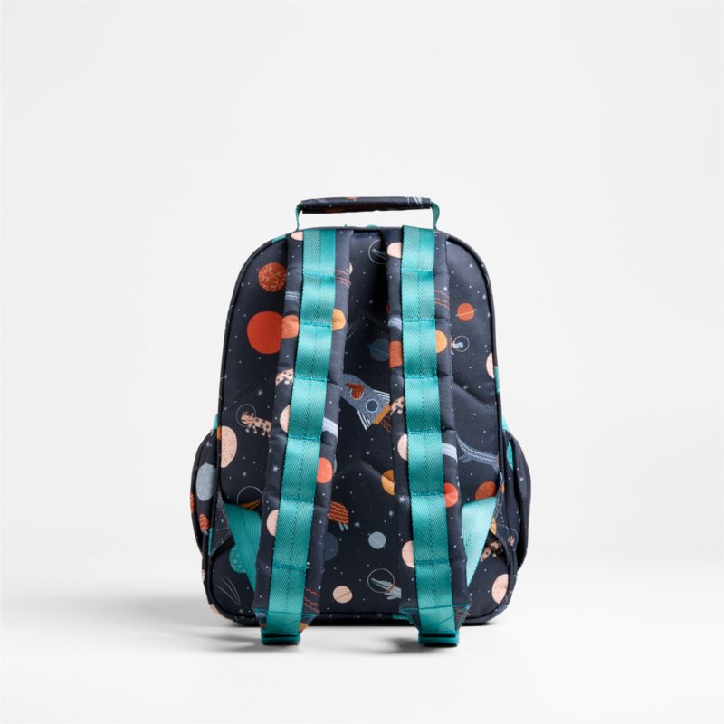 Outer Space Party Small Kids Backpack with Side Pockets - image 5 of 12