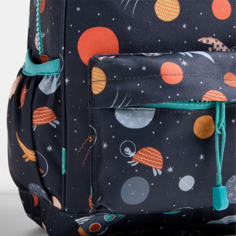 Outer Space Party Small Kids Backpack with Side Pockets - image 7 of 12