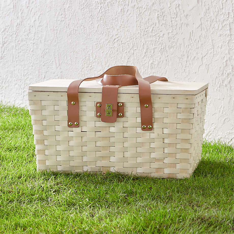 Wicker Shopping Basket Picnic Basket Car Basket Storage Basket Gift Basket 