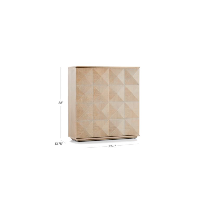 Outline Storage Entryway Cabinet