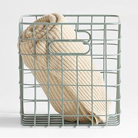 Outline Wire Metal Storage Bin