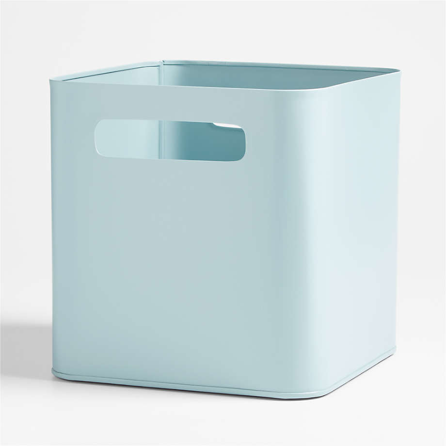 Outline Cloud Blue Metal Study Desk Organizer