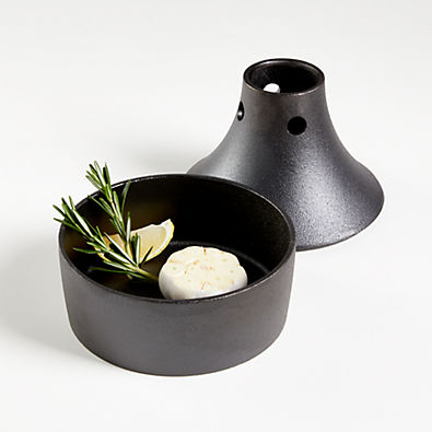 View Outset Cast Iron Beer Can Chicken and Garlic Roaster details