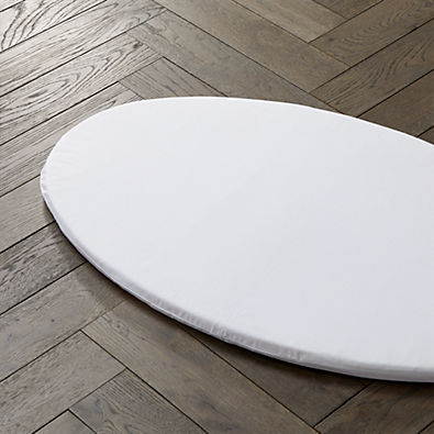 View Oval Fitted Baby Bassinet Sheet details