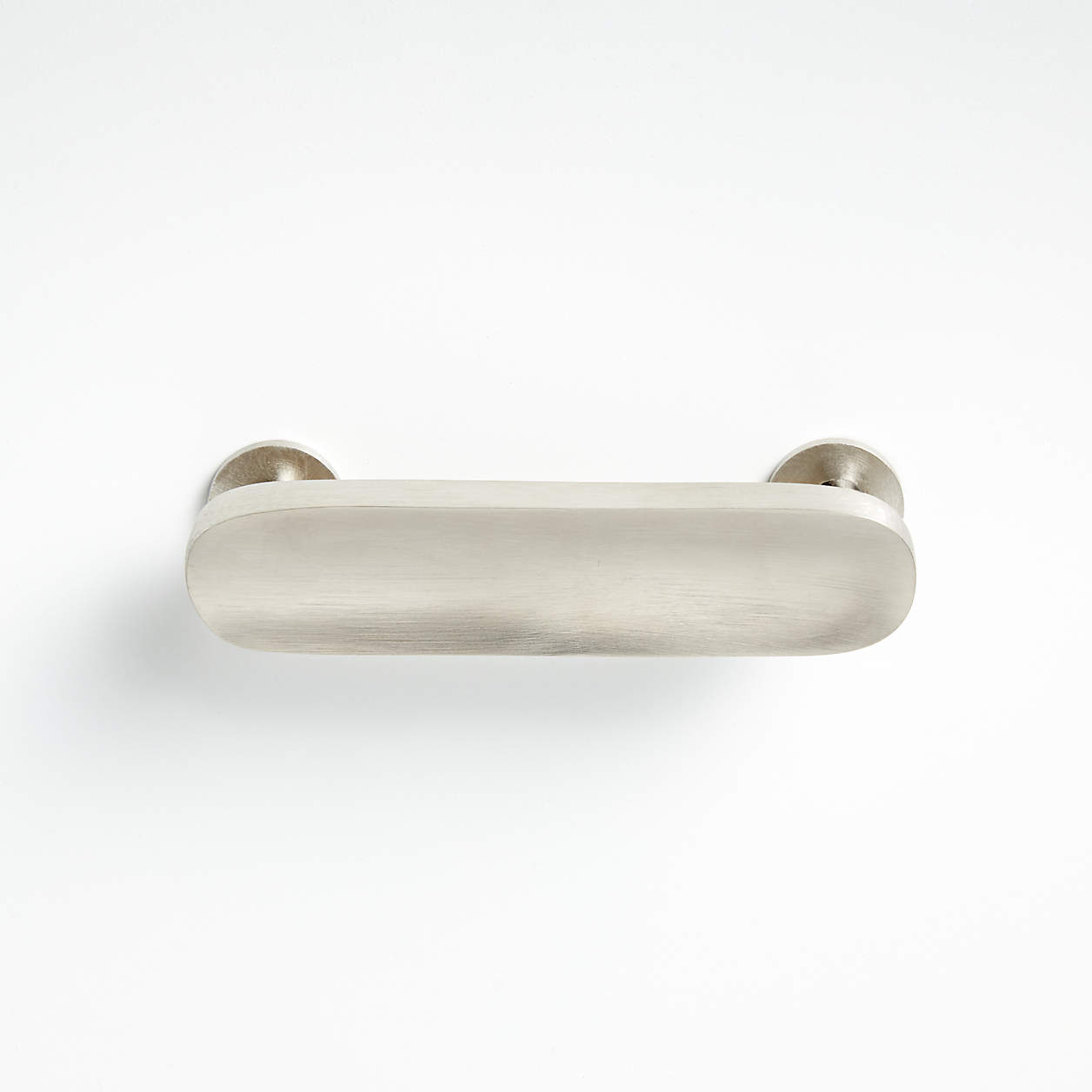 Oval 3" Brushed Nickel Bar Pull + Reviews Crate & Barrel Canada