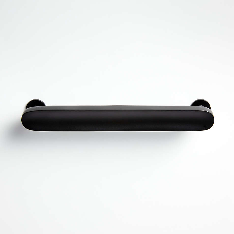 Luxe Matt Black Toilet Roll Holder - LUSSO