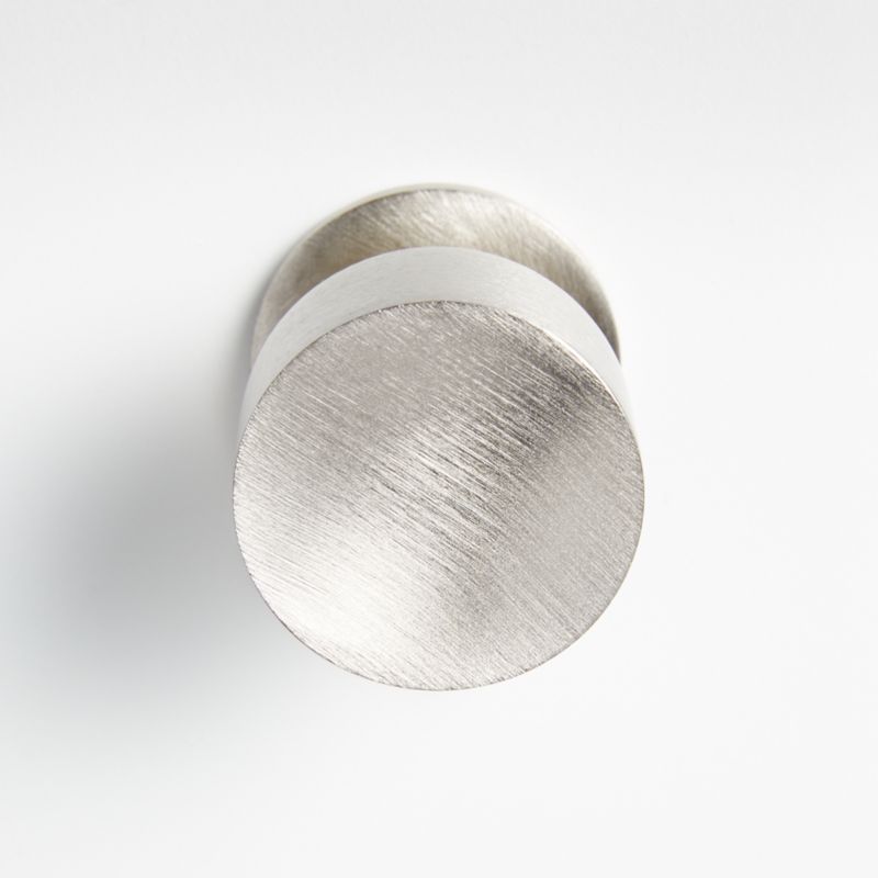 Oval Brushed Nickel Knob