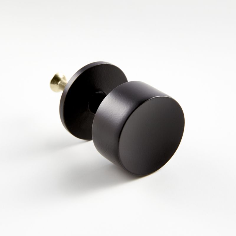 Oval 3" Matte Black Bar Pull - image 9 of 10