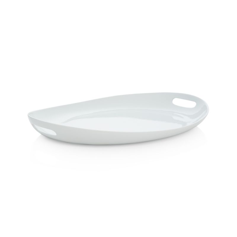 Oval Platter with Handles - image 1 of 3