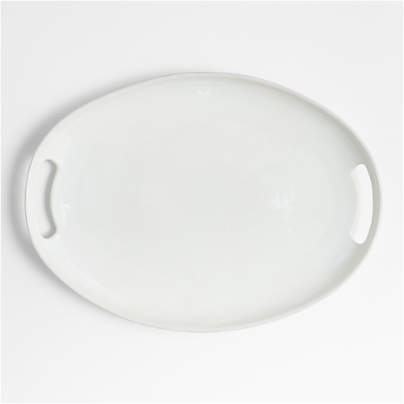 Oval Platter with Handles