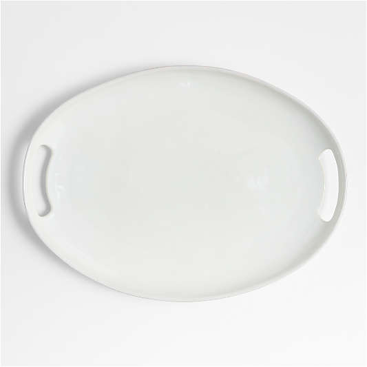 Oval Platter with Handles