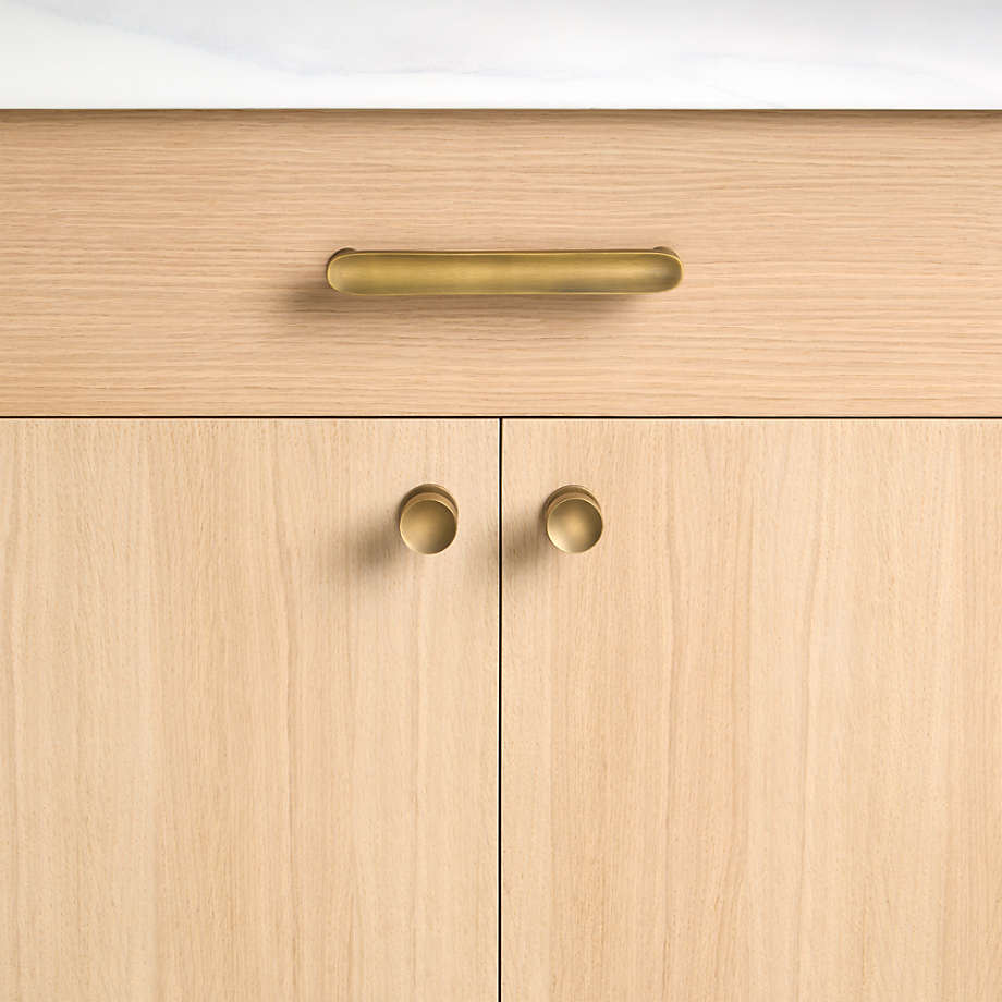 BRASSLO® Premium Brass Cabinet Door Handles