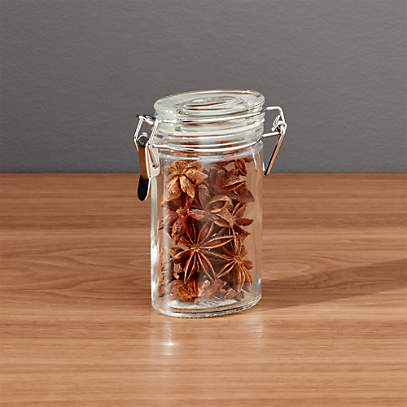 Oval Spice Herb Jar Reviews Crate, Mini Spice Jar With Clamp