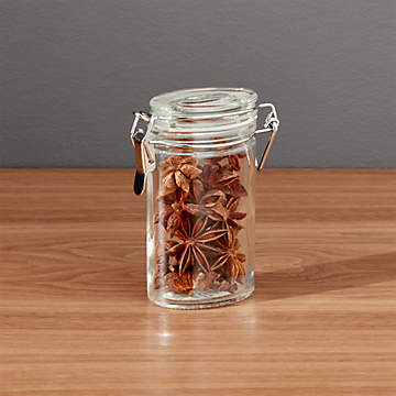 Maia Olivewood 6-Jar Spice Rack